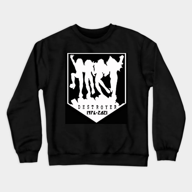 DESTROYER 45TH Crest Crewneck Sweatshirt by HERVEY DESIGNS